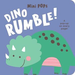 Mini Pops: Dino Rumble!: Mini Pop-Up Board Book -- Lake Press